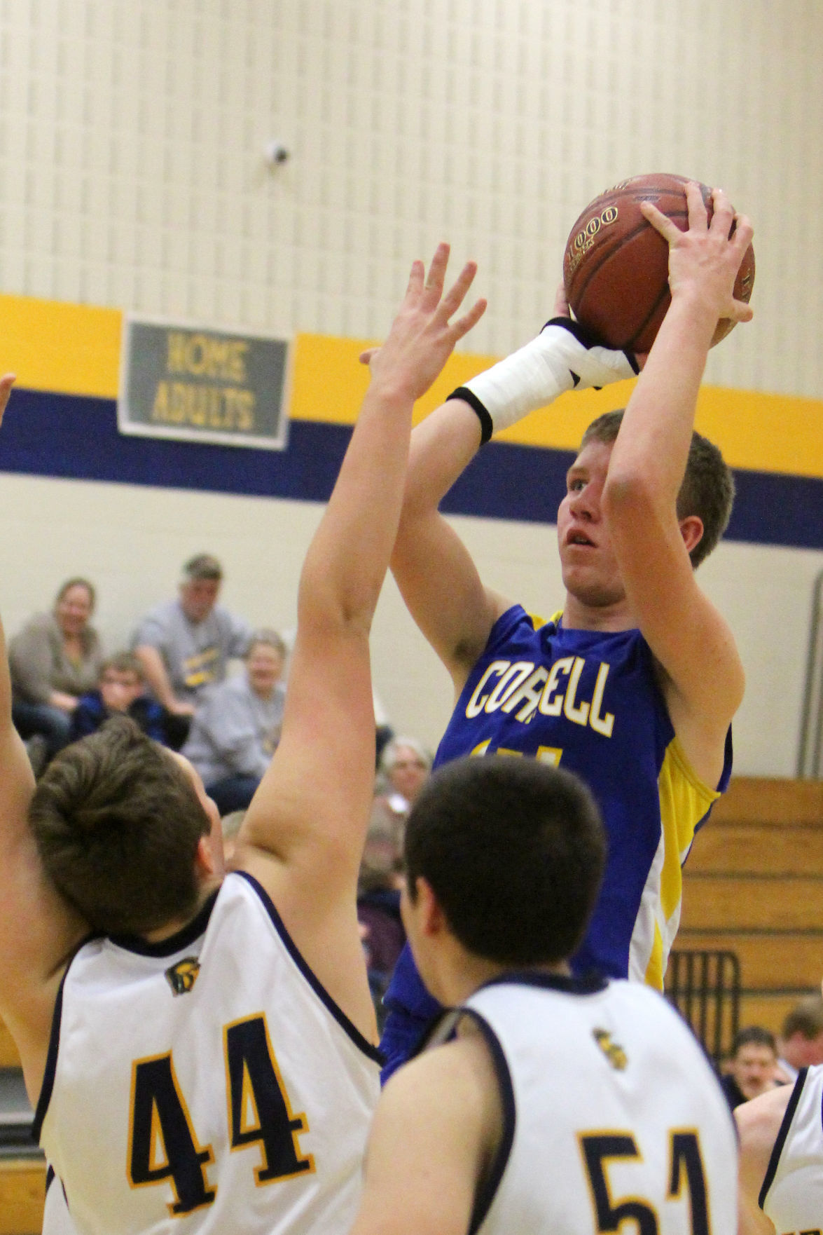 Cornell at New Auburn boys basketball 2-18-19